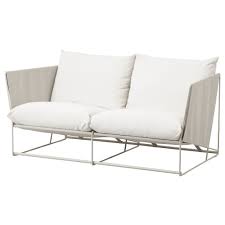 Havsten 2 Sits Soffa Inom Utomhus Beige Ikea Affordable Sofa Affordable Outdoor Furniture Love Seat