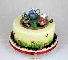 Fondant Torte Zum Thema Fruhling Im Garten Cake Spring Garden Garten Fondant Torten Fruh Fruhlings Torte Kuchen Und Torten Rezepte Kuchen Mit Fondant