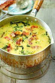 Wirsingsuppe Mit Kartoffeln Und Speck Rezept Rezept Wirsing Suppe Rezepte Essensrezepte