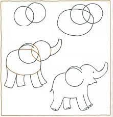 How To Draw An Elephant Elephant Drawing Easy Drawings Art Lessons