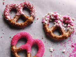 Kid Friendly Dipped And Decorated Pretzels For Valentine S Day Recipe Decorated Pretzels Valentine S Day Crafts For Kids Valentine Mason Jar