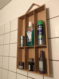Ikea Hack Of Variera Cutlery Tray Using Two Screws And A Leather Strap Hranenie Prostranstva Organizaciya