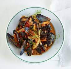 Miesmuscheln Mediterran Rezept Rezepte Mediterrane Rezepte Lebensmittel Essen