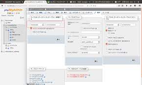 Phpmyadminでテーブル名を変更 サイコロイドの備忘ログ