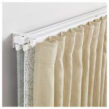 Vidga Gardinenschienen Set 1 Und 3 Lfg Weiss Ikea Deutschland Ikea Curtains Gardinenschiene Gardinen