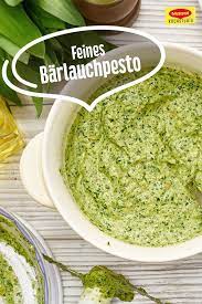 Feines Barlauchpesto Rezept Rezepte Barlauchpesto Lebensmittel Essen