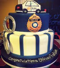 Police Officer Graduation Cake Police Birthday Cakes Police Cakes Police Birthday