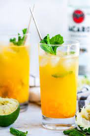 Summertime Fresh Mint Mango Mojito Aberdeen S Kitchen Rezept Mango Rezepte Mango Getranke Mojito