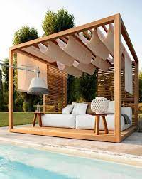 Pergolas Are Terrific For Creating Outdoor Rooms They Provide Some Shade Plus Outdoor Lounge Area Outdoor Rooms Pergola