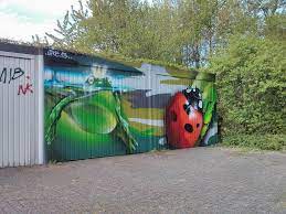 Garage Door Mural By Lake13 Street Art Graffiti Garage Doors