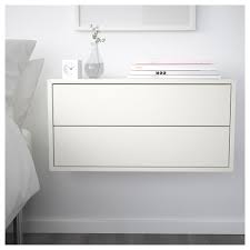 Eket White Cabinet With 2 Drawers Ikea Eket Ikea Eket Ikea Bedroom