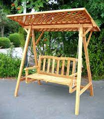 Hollywoodschaukel Aus Holz Kiefer Mit Rangkitter Dach Ebay Gartenschaukel Hollywoodschaukel Holz Hollywoodschaukel