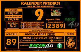 Kalender Prediksi Togel Toto Macau 19 00 9 Agustus 2020 Bacan4d Kalender Shio 25 Juli