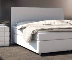 Boxspringbett Cloud 140x200 Cm Weiss Topper Und Matratze 3 Matratze Bett Boxspringbett