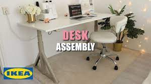 Mystylediaryy Youtube Ikea Diy Desk Assembly Sit Stand Desk