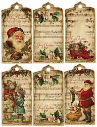 Janetk Design Free Digital Vintage Stuff Kerstlabels Engels Nederlands Digital Engel Etiquettes Noel Etiquettes De Cadeaux De Noel Cartes De Noel Vintage