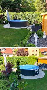 Pin By Andrea Ortiz On Piscinitas In 2020 Small Backyard Pools Swimming Pool Landscaping Backyard Pool Landscaping