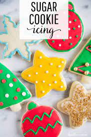 Sugar Cookie Icing 4 Ingredients Sugar Cookie Icing Recipe Cookie Icing Recipe Sugar Cookie Icing