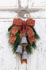 Cluster Bells Silver Christmas Bell Door Hanger Bell Etsy Holiday Decor Christmas Christmas Wreaths Festive Holiday Decor