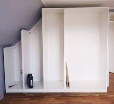 Diy Ikea Hack Fur Einbauschrank Forstadsdromme Dk Diy Einbauschrank Forstadsdrommedk Fur Ik Zolder Kledingkast Zolder Kast Schuine Wand Zolder Woning