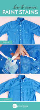 12 Excellent Clothes Hacks Paint Remover Remove Paint From Clothes Cleaning Hacks