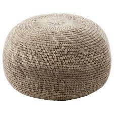 Sandared Puf Beige Ikea Ikea Pouffe Sofa Armchair