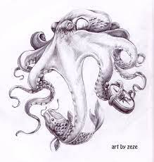 Octopus Design For Leg Tattoo By Zoomzoommm On Deviantart Octopus Tattoo Octopus Tattoo Design Octopus Drawing