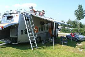 Wohnmobil Mit Cabrioverdeck Garage Im Heck Recreational Vehicles Car Camping Tiny House