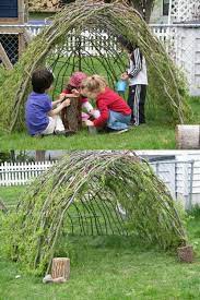 12 Living Garden Decorations Structures To Diy A Piece Of Rainbow In 2021 Rainbow Garden Diy Garden Trellis Unique Garden Decor