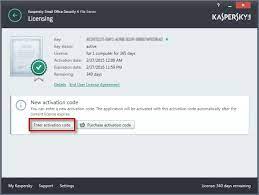 Activation Code In Kaspersky Small Office Security 4 For Fs