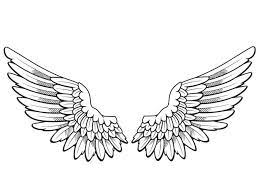 Angel wings votive candle holder with scripture quote, a gift of comfort and encouragement; Angel Wings 3 Coloring Page Free Printable Coloring Pages For Kids