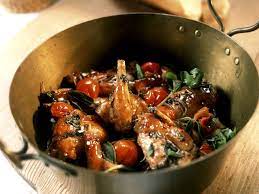 Schmor Kaninchen Mit Tomaten Rezept Rezepte Kaninchenbraten Rezept Fleisch Gerichte