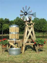Small Decorative Water Tower Tank With Stand Windmill Diy Windmill Woodworking Plans Wooden Windmill