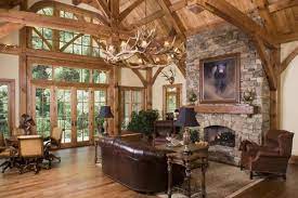 Timber Frame Office Timber Frame Homes Log Homes House Design