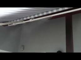 Spruhnebel Kuhlt Terrasse Www Befeuchtungssysteme Eu Youtube