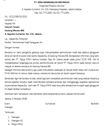 Contoh Surat Permohonan Maaf
