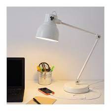 Hektar Work Lamp With Led Bulb Ikea You Can Charge Your Mobile Phone Or Other Devices Through The Built In Usb Port In The Lamp Lampe Schreibtischlampe Ikea