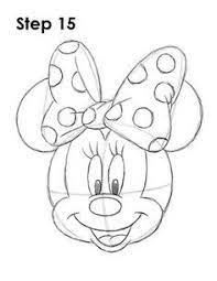 How To Draw Minnie Mouse Minnie Mouse Drawing Easy Disney Drawings Mickey Mouse Drawings