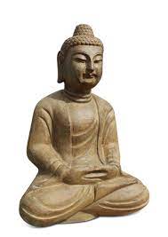 Garten Buddha Statue Der Meditation Aus Naturstein Buddha Buddha Figur Buddha Statuen