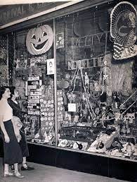 1950 S Vintage Halloween Decorations Store Window Vintage Halloween Photos Halloween Photos Halloween Shopping
