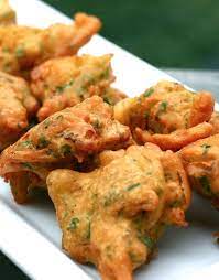 Onion Spinach Pakoras Indian Appetizers Indian Food Recipes Pakora Recipes