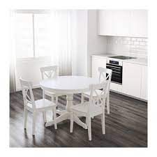 Ingatorp Extendable Table White Max Length 61 Ikea Drop Leaf Table Extendable Dining Table Dining Table