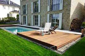 Poolabdeckung Poolbau Hesselbach Schwimmbadtechnik Poolabdeckung Poolbau Kleiner Pool Design