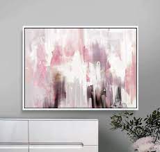 Printable Abstract Art Pink And Grey Decor Instant Download Abstract Painting Abstract Art Painting Modern Art Abstract