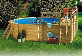 Karibu Achteckpool Holzpool Gr 1 Set D Kaufen Otto Holzpool Pool Swimming Pool