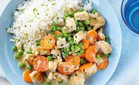 Schnelles Puten Geschnetzeltes Mit Karotten Und Erbsen Rezept Rezept Putenfleisch Rezepte Gesund Rezepte Putenfleisch Rezepte