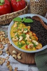 Rezept Fur Beluga Linsen Curry Rezept Linsen Curry Rezepte Linsencurry Vegan