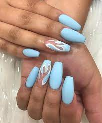 They are so bold and daring that it is no question everyone's eyes will. Baby Blue Nails Coffin With Diamonds Contoh Soal Pelajaran Puisi Dan Pidato Populer