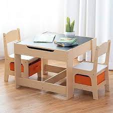 Costway 3 Tlg Kindersitzgruppe Kindermobel Kinderstuhl Tisch Holz Maltisch Amazon De Amazon Kinder Tisch Und Stuhle Kleinkind Tisch Und Stuhle Kindertisch