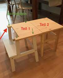 Lernturm Und Kindertisch In Einem Ein Ikea Hack Planningmathilda Kindertisch Ikea Kindertisch Lernturm